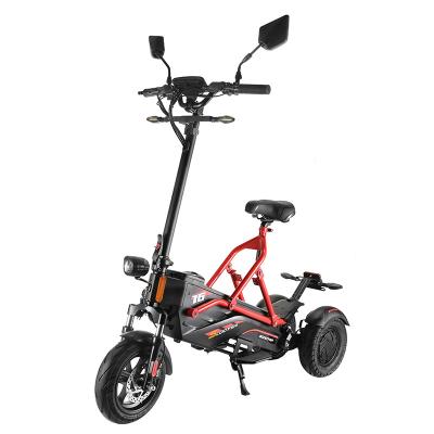 China Wholesale 2023 new design 3 wheel electric scooters unisex e scooter with seat foldable electric scooter for sale