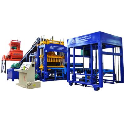 China Fully Automatic Qt5-15 Hotels Block Making Machinery Factory Vending Qt5-15 Block Production Line for sale