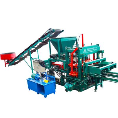 China Building Material Shops Cheap Concrete Block Making Machine QT4-20 Semi Automatic Hollow Block Machine For Sale for sale