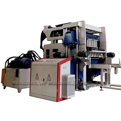 China Building Material Shops M8 Automatic Concrete Cement Hollow Solid Interlocking Pave Kerb Block Making Machine for sale