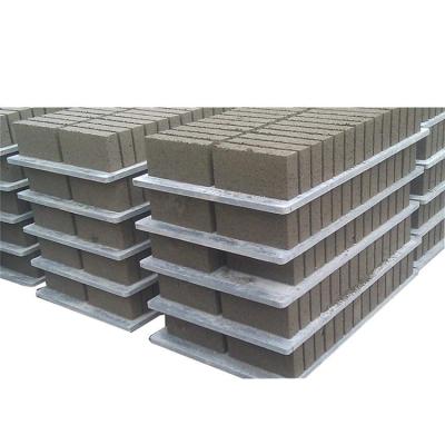 China Block PVC Plastic Material Pallet Matching With Cement Block Making Machine 6 Years Service Life Concrete Brick Machinery Pallet for sale