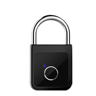 China New Arrival Digital Combination Fingerprint Zinc Alloy Smart WiFi Padlock Unlocking Via Fingerprint Mobile APP for sale