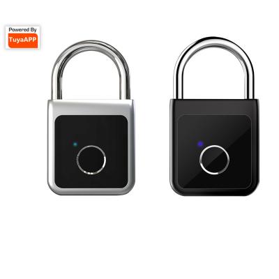 China China Zinc Alloy Smart Remote Control Mini Fingerprint Padlock Biometric Lock for sale