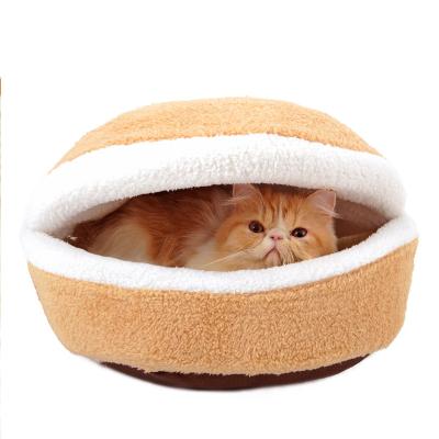 China Hot Detachable Cats Pet Supplies Hamburger Style Cat Litter Pet Garbage For Purchasing for sale