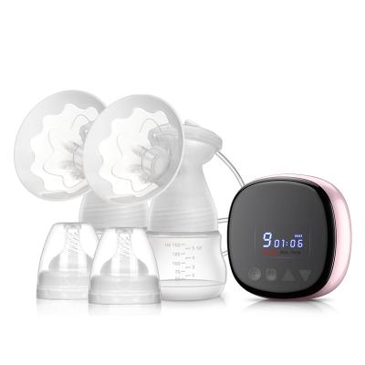 China Electric BPA Free Baby Massage Breast Pump Bottle Silicon Printing USB Rechargeable Body Caliper OEM Packing Model Extractor for sale