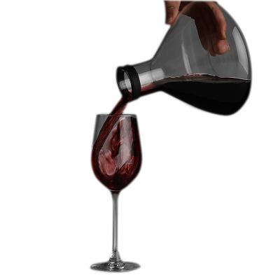 China Hot Selling Cheap Modern Single Vintage Whiskey Whiskey Red Wine Glass Vent Decanter for sale