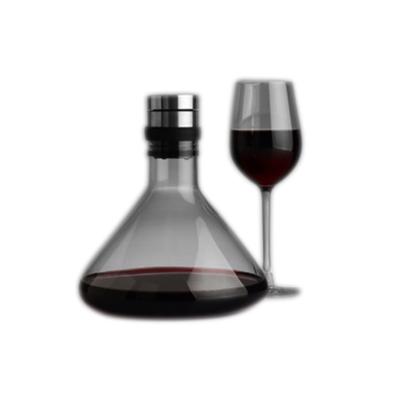 China CREATIVE Factory Magic Wine Wholesale Unique Sets Glass Vent Decanter for sale