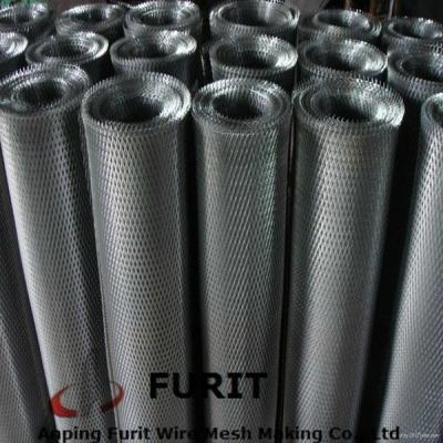 China Black Expanded Fence Mesh Mesh / Black Expanded Metal Steel / Black Expanded Metal Rolls for sale