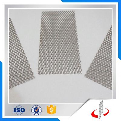 China Plain Weave Flattened Metal Expanded Steel Mesh Price for sale