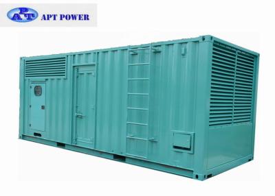 China Kompakte stille (Genset/elektrischer Generator) Dieseleinheit des generator-1250kVA, Generator des Betriebsstrom-1000kW zu verkaufen