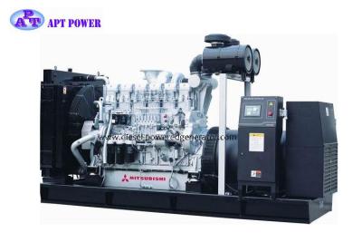 China Dieselgenerator 750kVA Mitsubishi, wassergekühlter Ersatzstromgenerator zu verkaufen