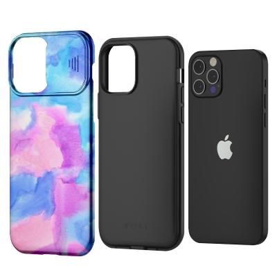 China Anti-drop Printing Case For iPhone 6 7 8 Slide Camera Lens Protective Phone Case For iPhoe 11 Pro Max 12 Case for sale