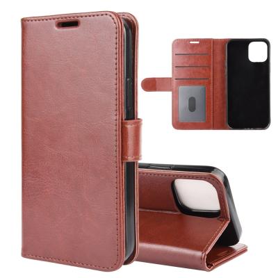 China Trending product for infinix wallet case crazy horse texture pu leather back cover with card slots phone case for infinix NOTE 8i zero8 canon16p for sale