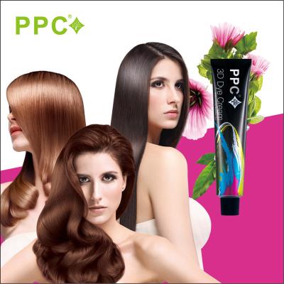 China More color to choose long lasting luminous purple color passion natural PPC hair dye cream for sale