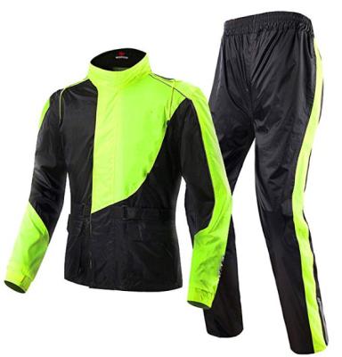 China Breathable Mens Motorcycle Racing Waterproof Jacket Pants Suit for sale