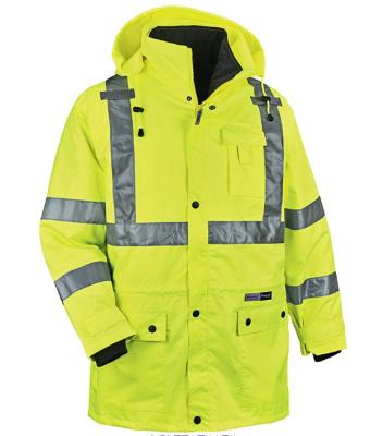 China Water Proof Mens 4 in 1 High Safety Reflective Jacket for sale