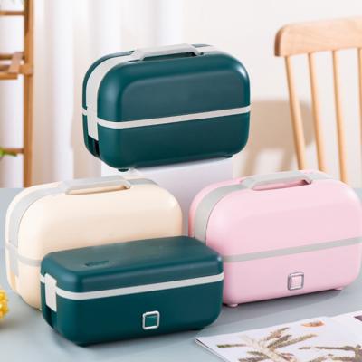 China Household LULA Custom Electric Lunch Box 2 in 1 Hot Lunch Box Heater Adult Bento Box Thermos Food Warmer Portable Food for sale