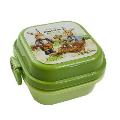 China LULA Kids Environmental Lunch Box Snack Container BPA Free Microwavable Easy To Use For Toddlers for sale