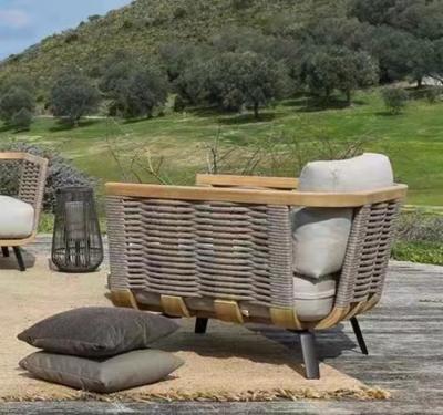 China Eco-friendly\UV Resistant\Water Proof\Cozy Romantic Woven Sofa Chair Outdoor Outdoor Garden Outdoor Hotel Balcony Yard Time Leisure Romantic Woven Sofa Chair for sale