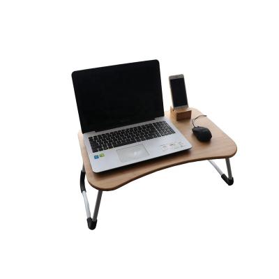 China Small Study Foldable Foldable Table Kids Bamboo Laptop Desk for sale