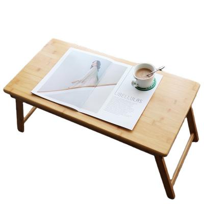 China Customized Foldable Laptop Desk All Bamboo Portable Laptop Table For Bed for sale