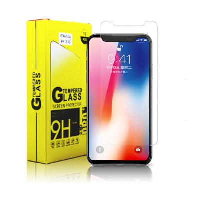 China 2021 New Design Mobile Phone Screen+Protector Tempered Film Glass Mobile For iPhone X 11 12 13 Mini Pro Max Tempered Glass Screen Protector for sale