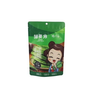 China Custom Printed Recyclable Matte Frosted Stand Up Food Snacks Packaging Bag For Bakery Tea Food Packaging Foil Plastic Bags for sale