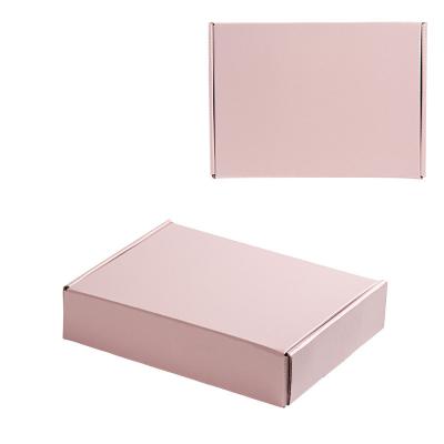 China Recyclable Logo Mailer Paper Packing Box Custom Wholesale Color Recycled Corrugated Box Wholesale Low Price Custom Creative Folding Box for sale