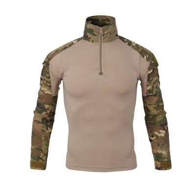 China Support Customization Camouflage Jacket Breathable Ventilation Multiple Colors Combat Military Wholesale Shirt for sale