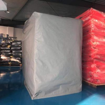 China Water Resistant Waterproof Pallet Cover Coated PVC Tarpaulin Cover for sale