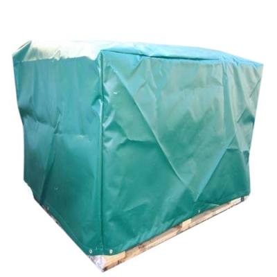 China High Quality Snow Tarp Pallet Cover Waterproof Dustproof Pallet Cover for sale