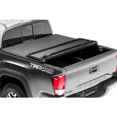 China UV Resistant PVC Leather + 6063 Aluminum Alloy + Reinforced Nylon Retractable Stocklot Roll Up Folding PVC Tonneau Cover toyota hilux revo for hilux for sale