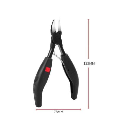 China Toe Nail Nippers Stainless Steel Scissors Nail Nippers High Quality Right Handed Pedicure Scissors Toe Nail Nippers for sale