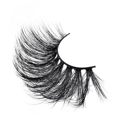 China 3D Volumn 3d Real Mink Thick Curved Long False Eyelashes Seller Fur for sale