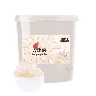 China Vegan ; without GMO; gluten-free lychee jumping Boba for sale