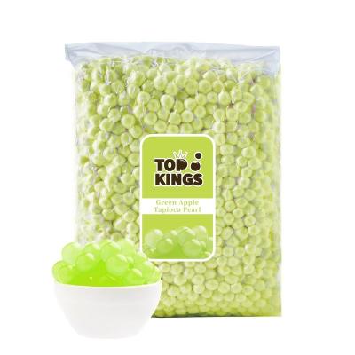 China 100% Natural Green Tapioca Pearl Boba Apple Pearls Tapioca Ball Taiwan for sale