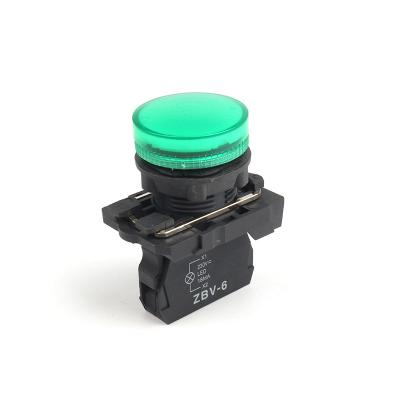 China XB5 AV63 24V DC Signal Led Indicator XB5 Driver Light Push Button Switch XB2-BA31 for sale