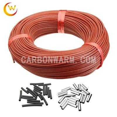 China Efficient Far Infrared Self Regulating Heating Cable Underfloor Heating Environment Friendly for sale