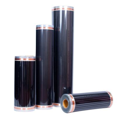 China Home Use 110 V-240 V Warm Touch Radiant Far infrared carbon fiber electric floor heating film en venta