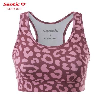 China Antibacterial High Quality Hot Sales Women Printed Basic Bra Yoga for sale