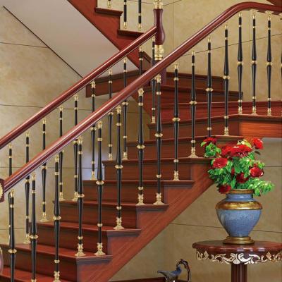 China Modern High Quality Indoor Luxury Aluminum Alloy Stair Balusters for sale