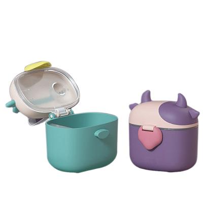 China BPA Free Baby Food Container BPA Free Formula Milk Powder Snack Multi-Storage Bottle Travel For Travel Plastic Milk Powder Storage Box for sale