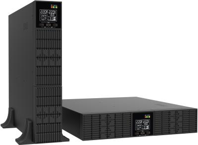 中国 1KVA - 10KVA ラック マウント UPS/19 インチ LCD の二重転換 UPS 販売のため