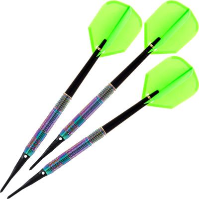 China T90 China Factory Customized High Quality Colorful PVD Coating Tungsten Soft Tip Darts for sale