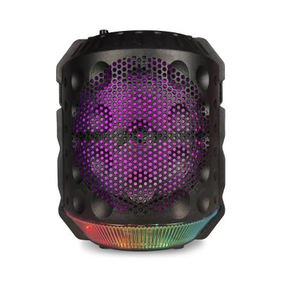 China No LED Lights 6.5 Inch Portable Party Radio BT Active Outdoor Speaker for sale