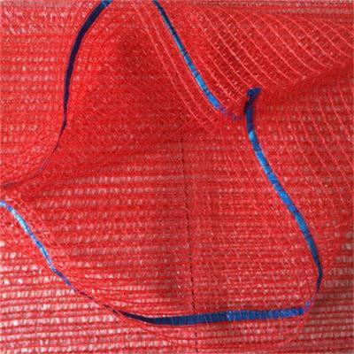 China Red Agriculture Plastic Gauze Mesh Net Pe Bags PP For Vegetable Potatoes Oranges for sale