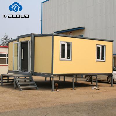 China Expandable Modern 40 Ft 20 Ft Prefab Container House Modern Fast Build Pre Fabricated Prefab 2 3 4 5 Bedroom Home With Toilet for sale