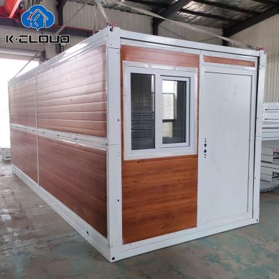 China Modern Standard Steel Prefab Easy Folding Soundproof Portable Home House Prefabbricata From Foldable House USA Warehouse for sale