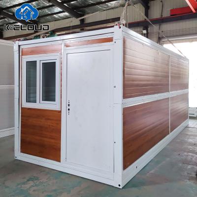 China Modern Wholesale Light Steel Container House Australia Mobile Home Trailer House Contenitore Anti-Seismic Folding Economical House for sale