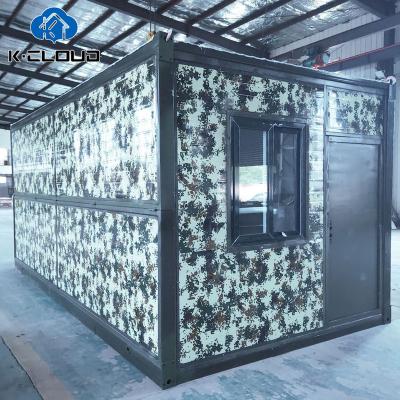 China OEM/ODM Modern Light Steel Prefab European Soundproof Modular Home Single Building Prefabricada Antiseismic Foldable House for sale